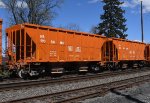 NS 993818 is seen heading east by the Derry Rd grade crossing